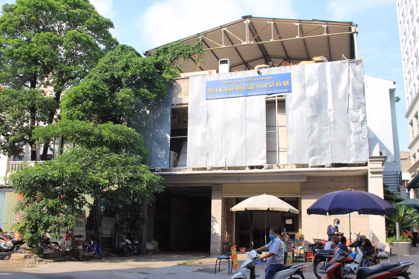 Nhà hát Nghệ thuật Xiếc và Tạp kỹ Hà Nội xuống cấp nghiêm trọng, chờ xây mới