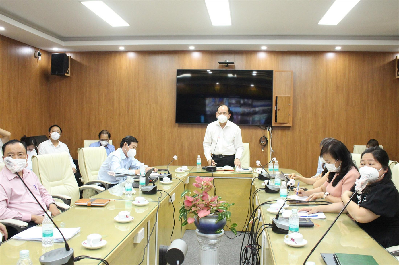 PGS.TS Tăng Chí Thượng cho biết sẽ tăng cường đối thoại với nhân viên y tế. Ảnh: Vân Sơn PGS.TS Tăng Chí Thượng cho biết sẽ tăng cường đối thoại với nhân viên y tế. Ảnh: Vân Sơn