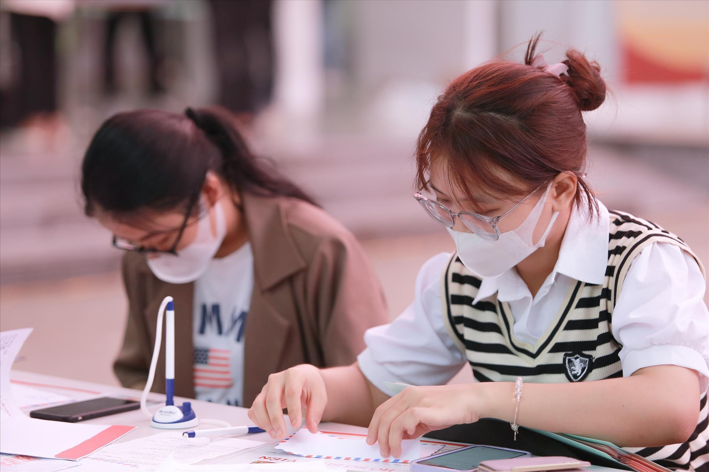 Xét tuyển kết hợp chứng chỉ ngoại ngữ được nhiều thí sinh lựa chọn. Ảnh: Châu Linh Xét tuyển kết hợp chứng chỉ ngoại ngữ được nhiều thí sinh lựa chọn. Ảnh: Châu Linh