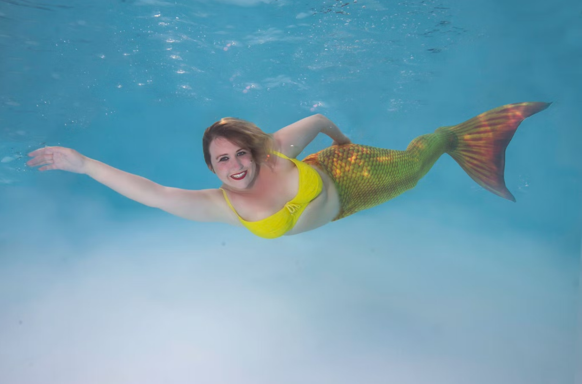 Cô Jessica Pennington, người sáng lập Merfolk UK