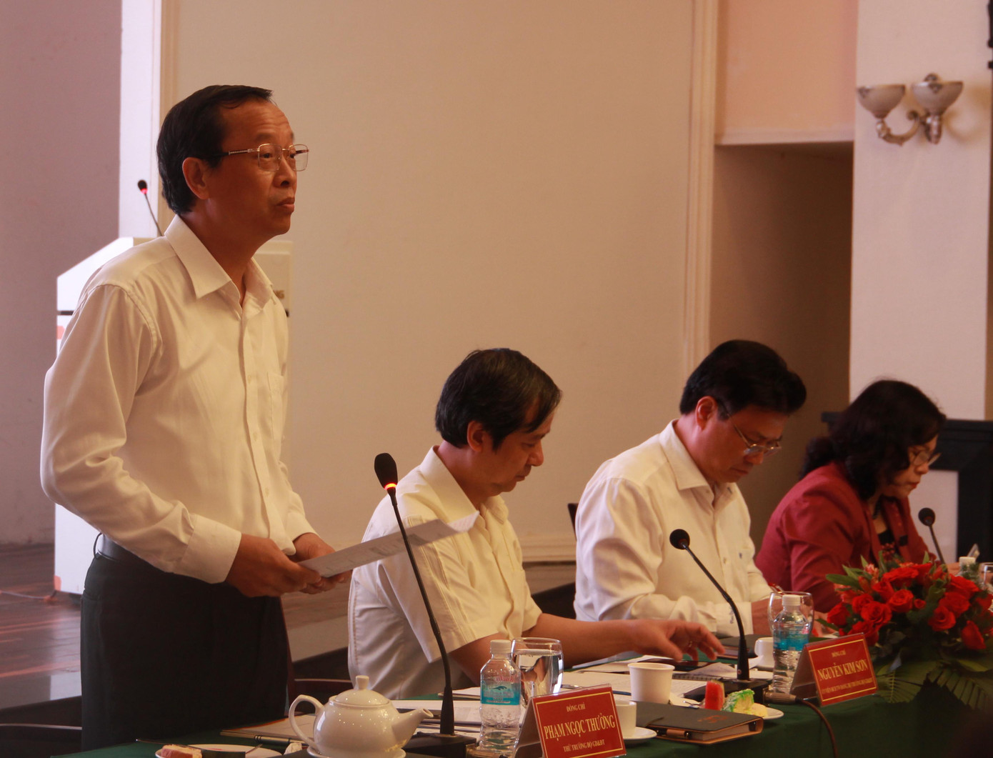 Thứ trưởng Bộ GD-ĐT Phạm Ngọc Thưởng cho biết sẽ tăng học phí theo lộ trình Thứ trưởng Bộ GD-ĐT Phạm Ngọc Thưởng cho biết sẽ tăng học phí theo lộ trình