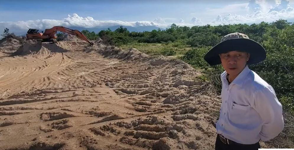 Tận thu đất cát trái phép trong KCN Ninh Thuận: Chưa làm rõ được số lượng đã bị khai thác ảnh 1