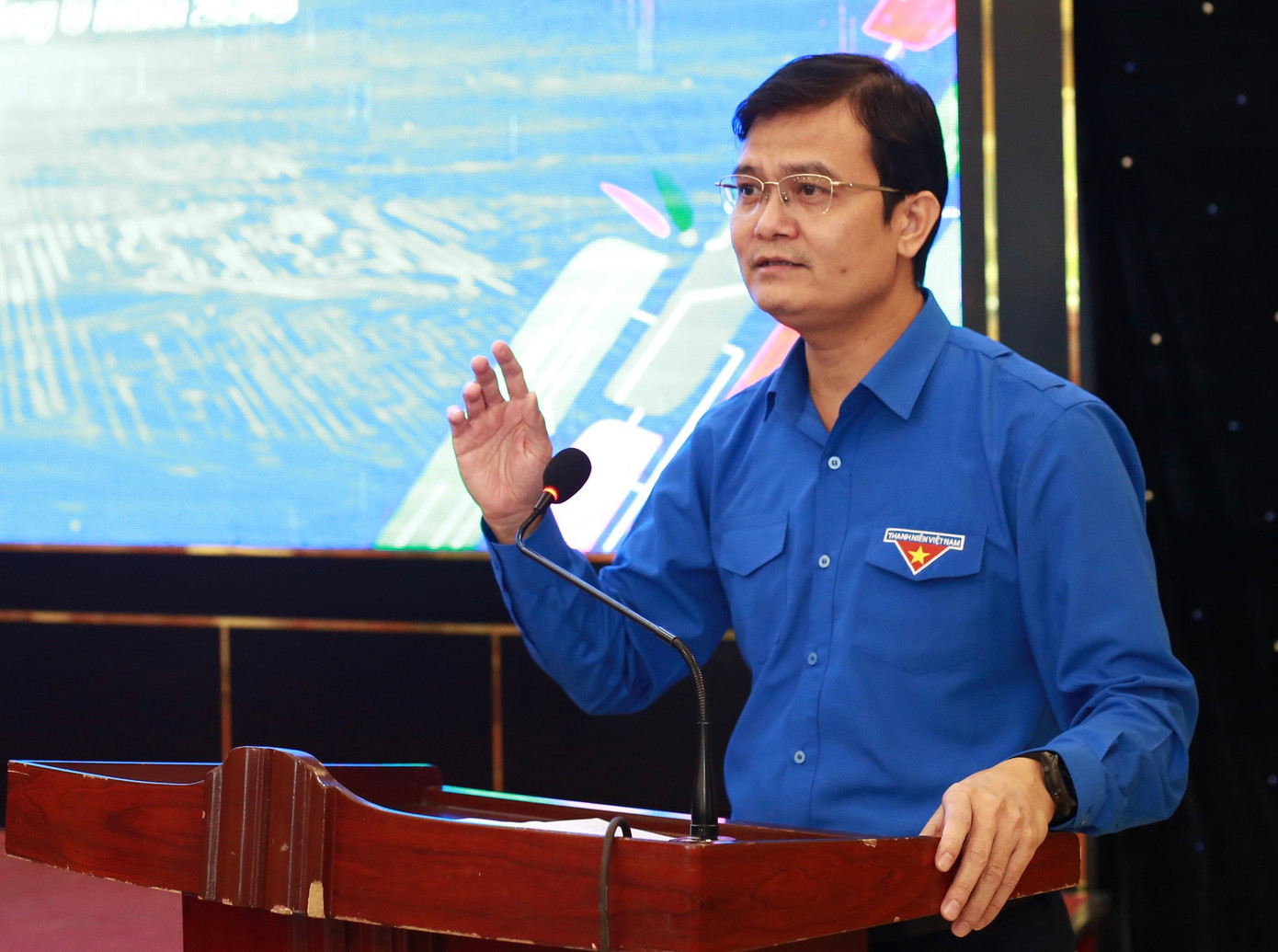 Bí thư thứ nhất T.Ư Đoàn Bùi Quang Huy kết luận Hội nghị. Ảnh: Bảo Anh Bí thư thứ nhất T.Ư Đoàn Bùi Quang Huy kết luận Hội nghị. Ảnh: Bảo Anh
