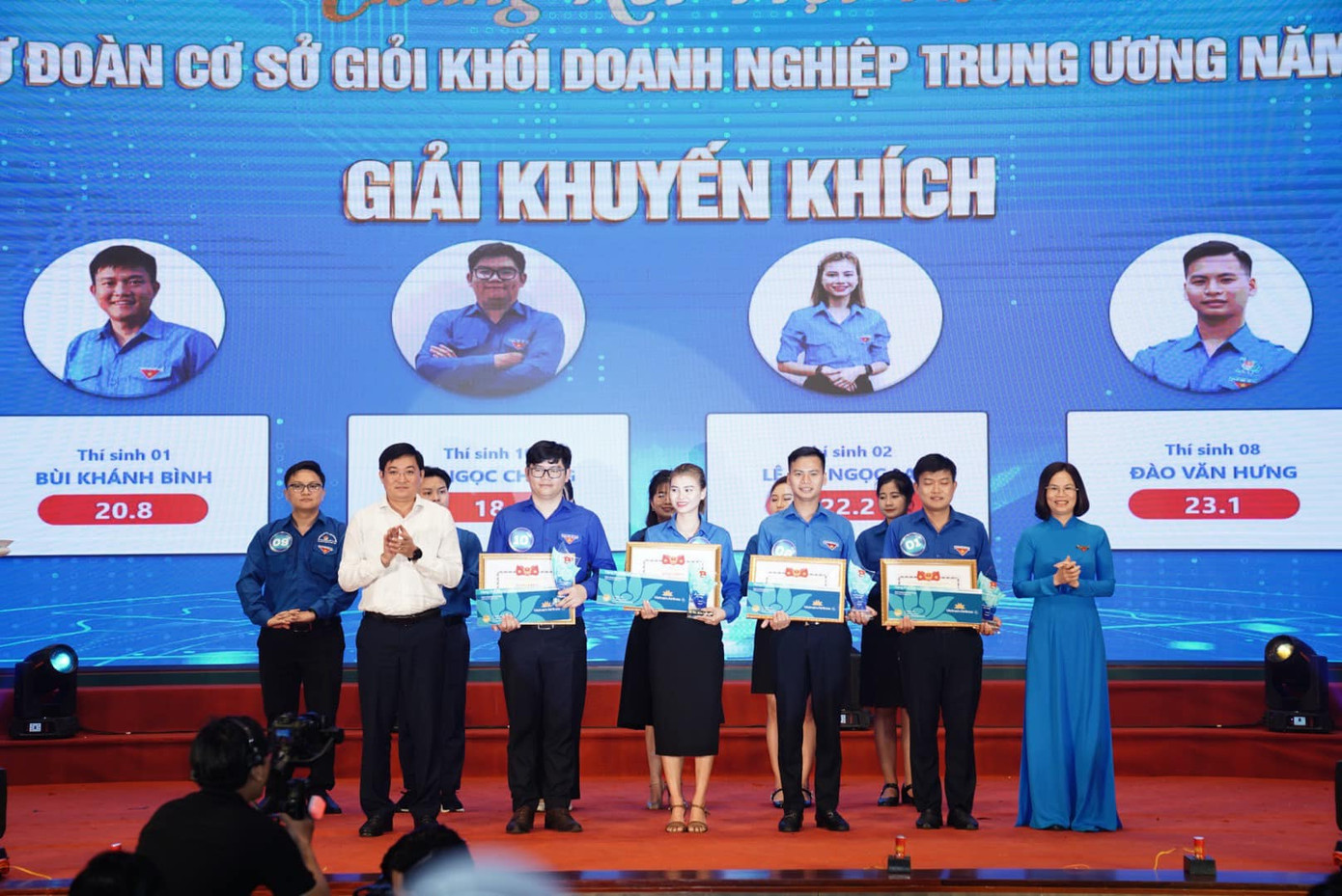 Các giải thưởng được trao tại vòng chung kết Hội thi