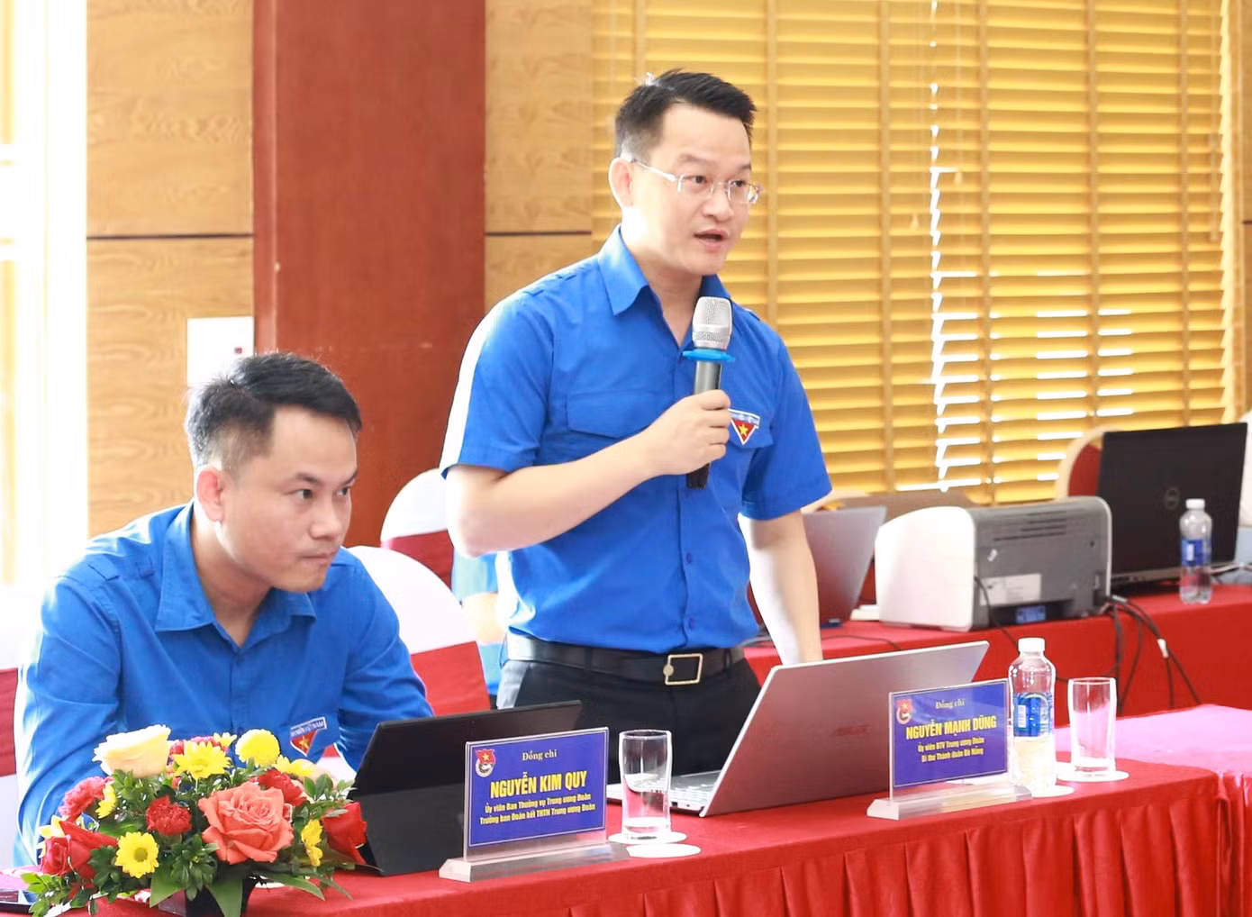 Anh Nguyễn Mạnh Dũng - Bí thư Thành Đoàn Đà Nẵng. Ảnh: Bảo Anh