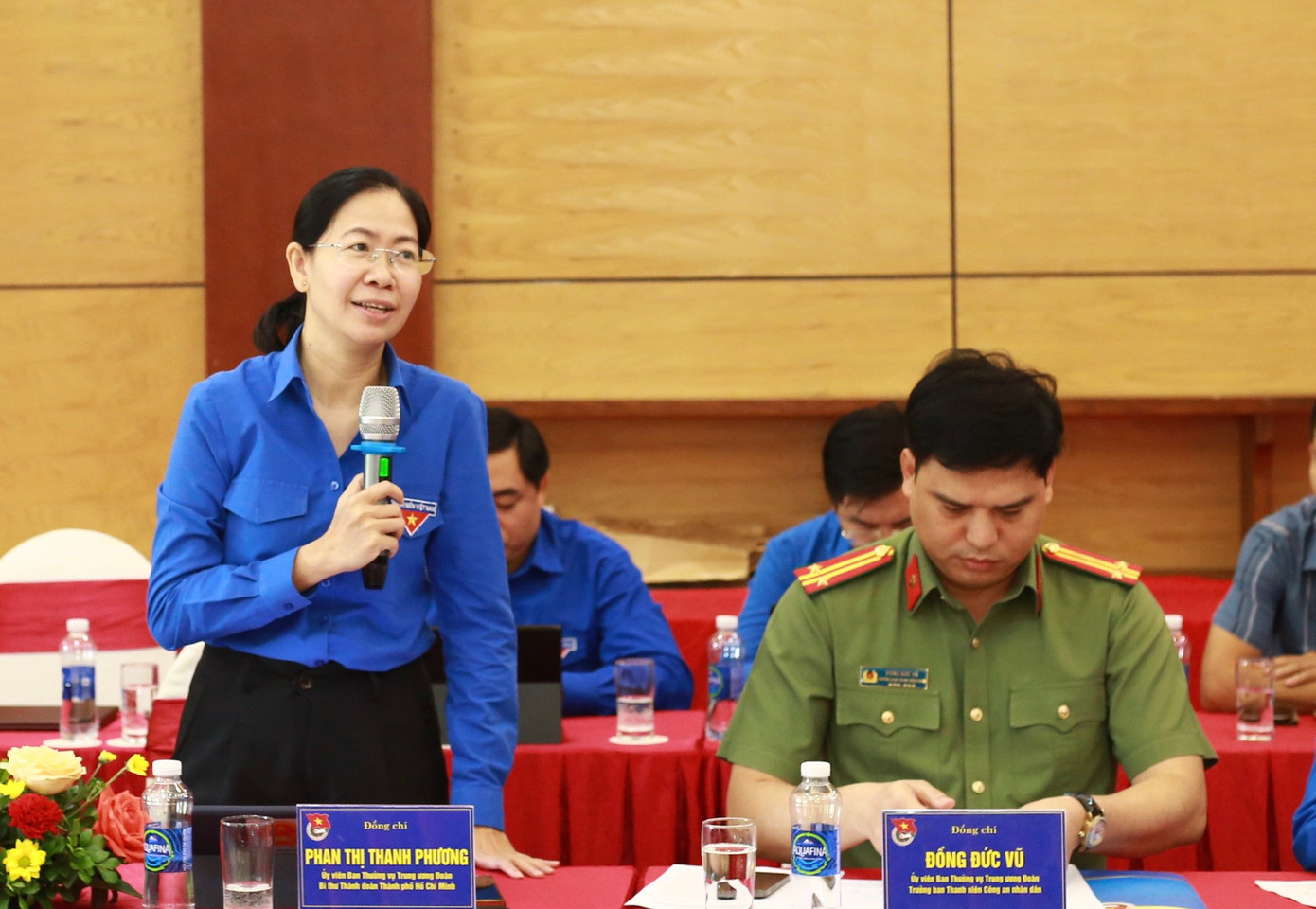 Chị Phan Thị Thanh Phương - Bí thư Thành Đoàn TPHCM. Ảnh: Bảo Anh Chị Phan Thị Thanh Phương - Bí thư Thành Đoàn TPHCM. Ảnh: Bảo Anh