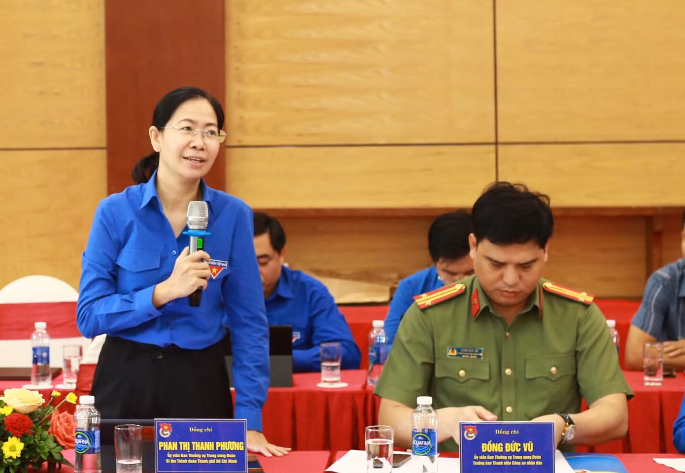 Chị Phan Thị Thanh Phương - Bí thư Thành Đoàn TPHCM. Ảnh: Bảo Anh