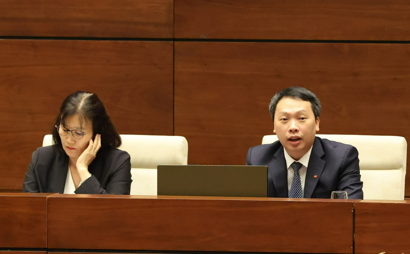 Ông Nguyễn Huy Dũng, Thứ trưởng Bộ TT&TT chia sẻ tại toạ đàm. Ảnh: Trọng Tài Ông Nguyễn Huy Dũng, Thứ trưởng Bộ TT&TT chia sẻ tại toạ đàm. Ảnh: Trọng Tài