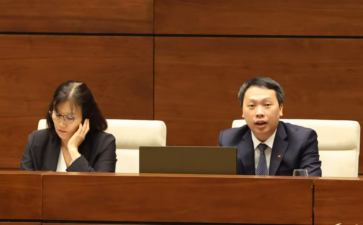 Ông Nguyễn Huy Dũng, Thứ trưởng Bộ TT&TT chia sẻ tại toạ đàm. Ảnh: Trọng Tài Ông Nguyễn Huy Dũng, Thứ trưởng Bộ TT&TT chia sẻ tại toạ đàm. Ảnh: Trọng Tài