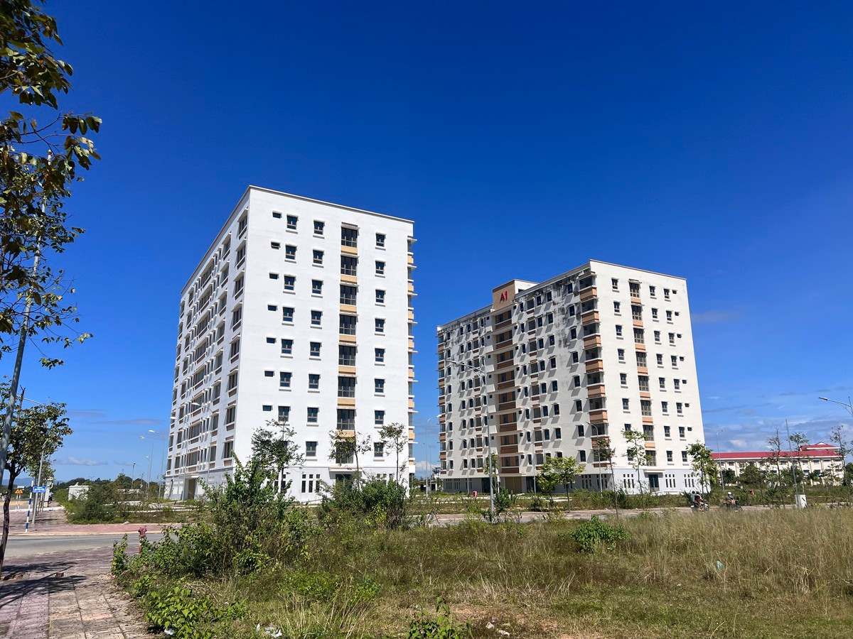 Dự án nhà xã hội - tái định cư tại Khu đô thị Nam Đăk Bla