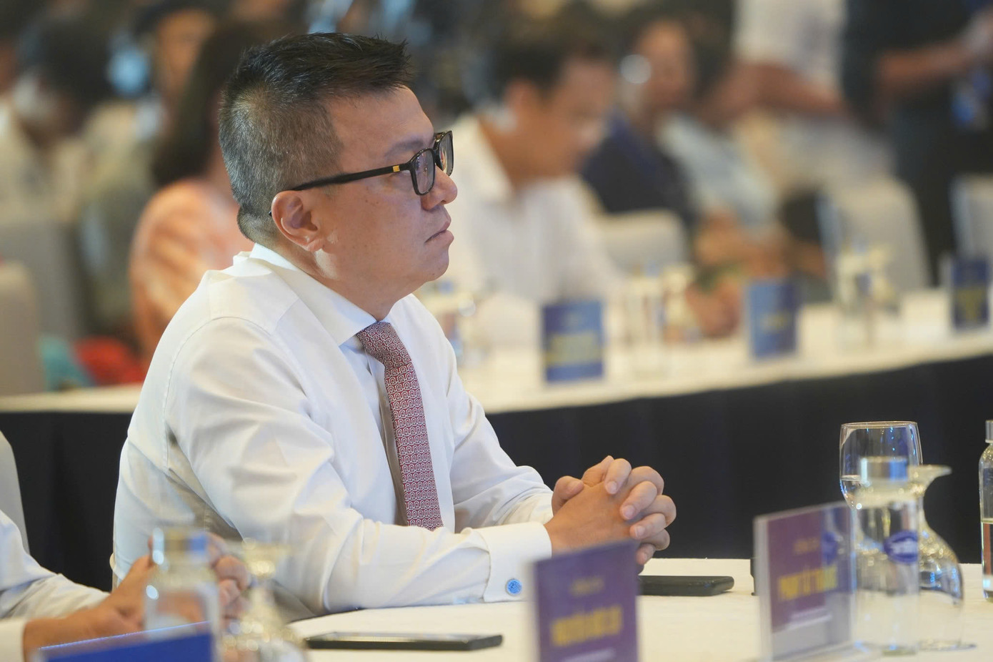 Đại biểu dự lễ bế mạc Hội báo Toàn quốc năm 2025.