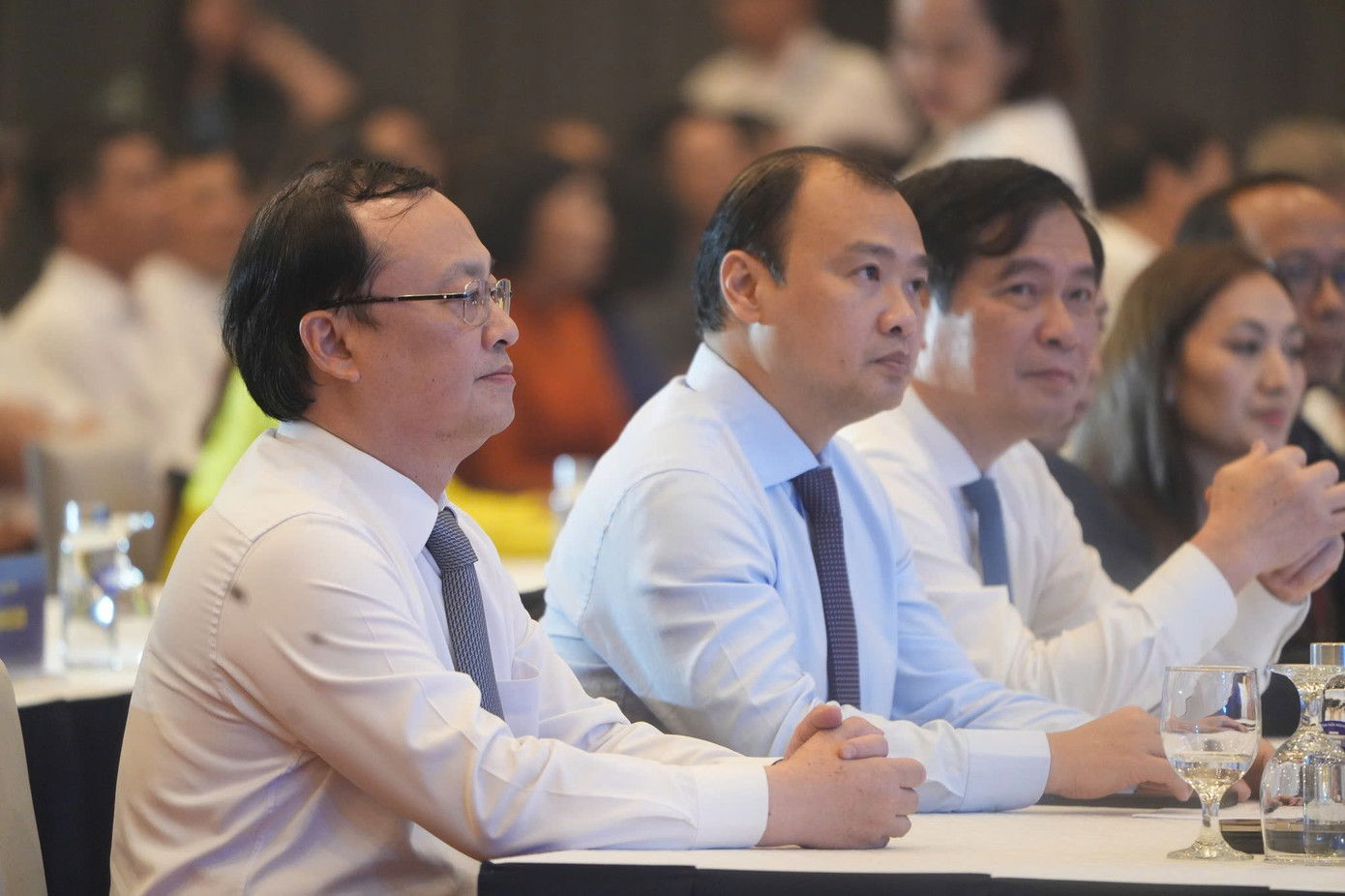 Đại biểu dự lễ bế mạc Hội báo Toàn quốc năm 2025.