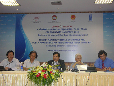 Họp báo công bố PAPI 2011