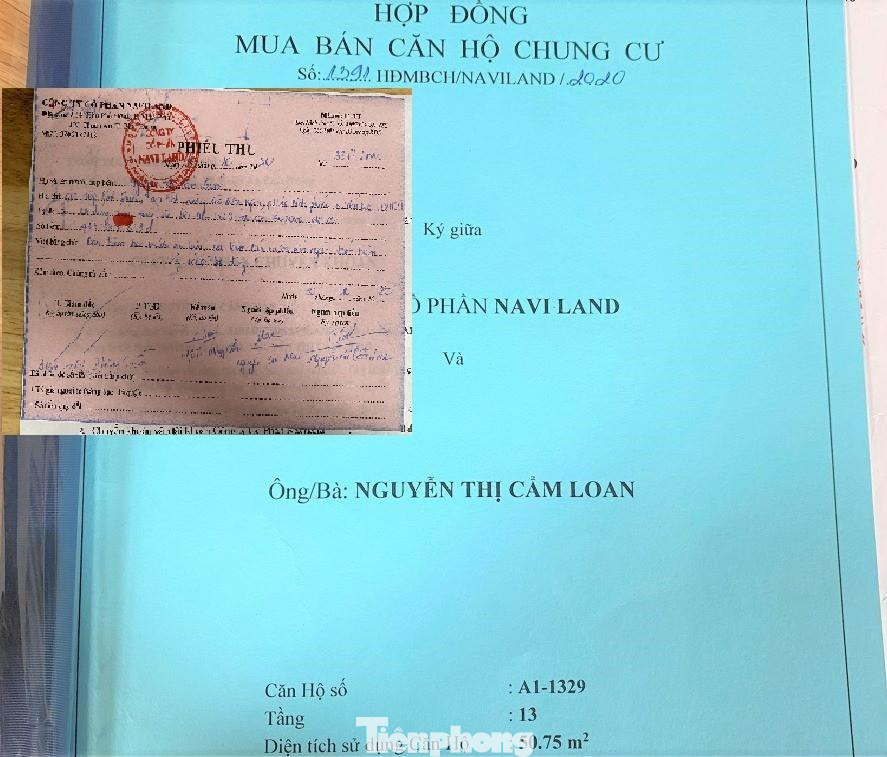 Hợp đồng mua bán căn hộ giữa Naviland và khách hàng