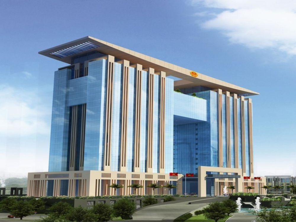 Trung tâm hành chính tỉnh Bình Dương được phun thuốc khử trùng Trung tâm hành chính tỉnh Bình Dương được phun thuốc khử trùng