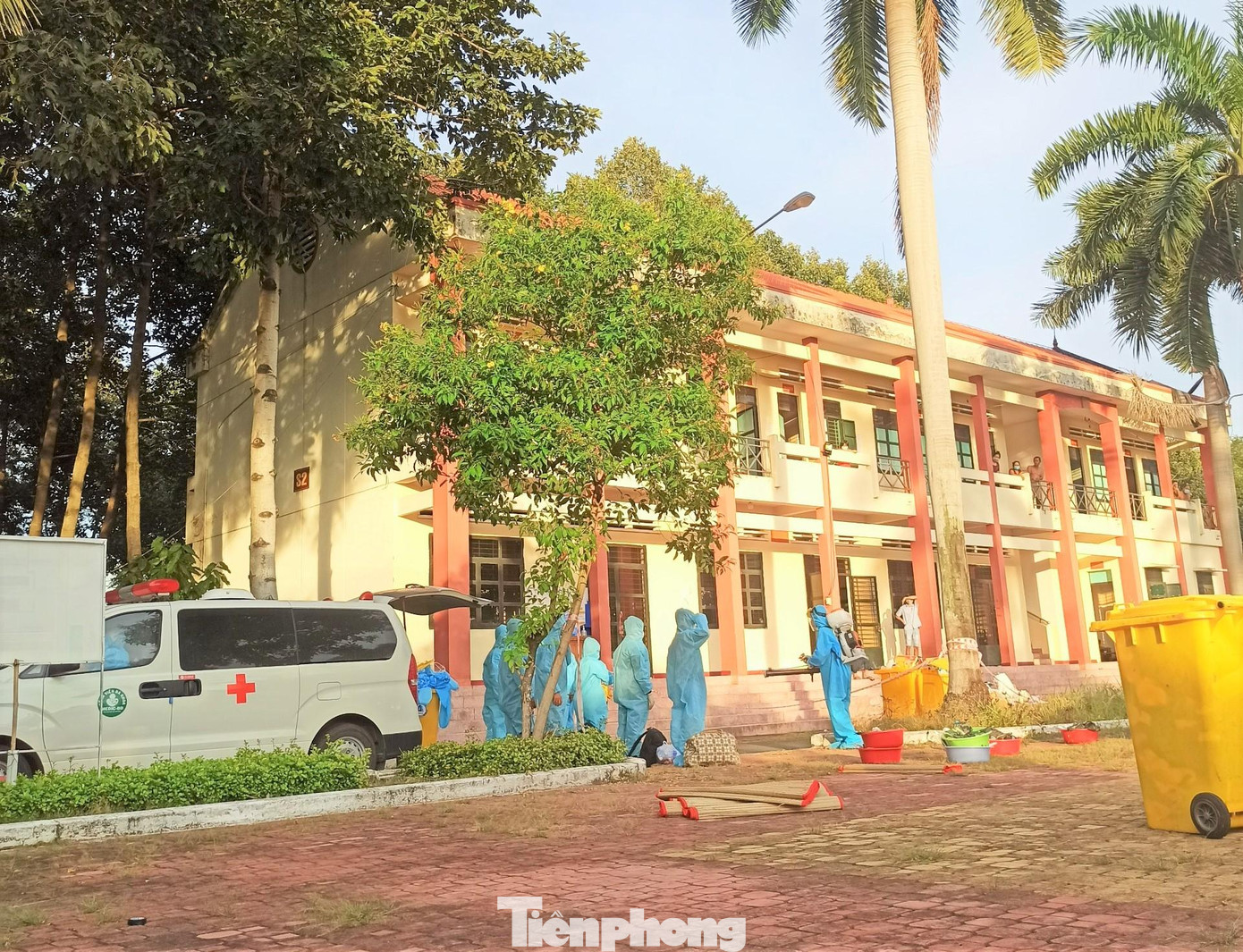 Khu cách ly, điều trị bệnh nhân COVID-19 ở TP Thủ Dầu Một tiếp nhận ca mới Khu cách ly, điều trị bệnh nhân COVID-19 ở TP Thủ Dầu Một tiếp nhận ca mới