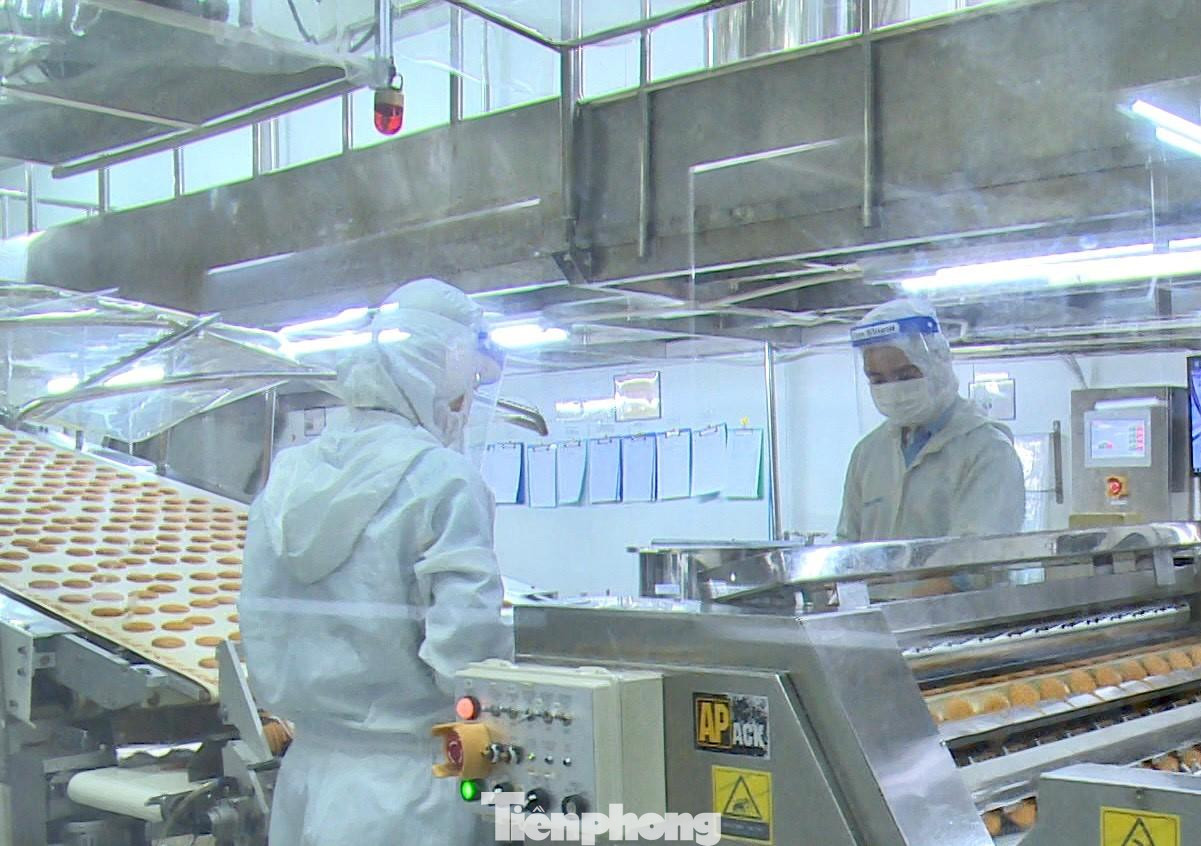 Công nhân làm việc tuân thủ quy tắc 5k Công nhân làm việc tuân thủ quy tắc 5k