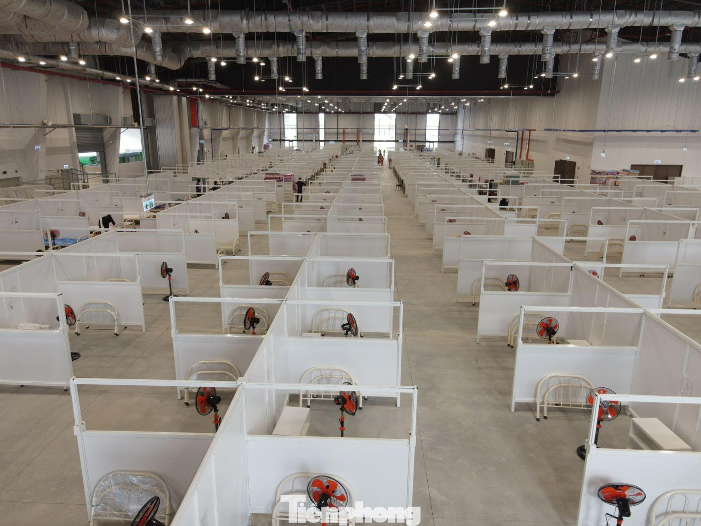 Bên trong khu BV dã chiến ở Bình Dương Bên trong khu BV dã chiến ở Bình Dương