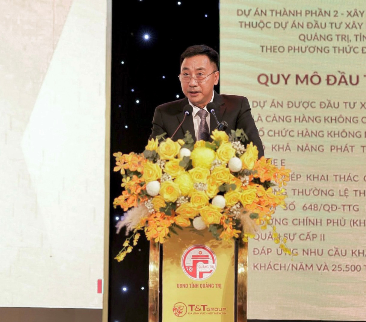 Ông Nguyễn Anh Tuấn, Phó Tổng Giám đốc T&amp;T Group phát biểu tại lễ khởi động dự án