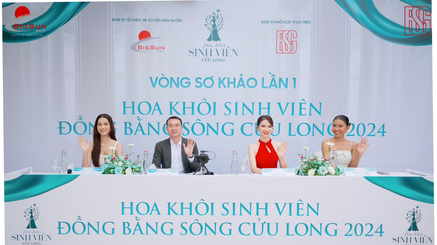 Ban giám khảo vòng sơ khảo cuộc thi Hoa khôi Sinh viên ĐBSCL Ban giám khảo vòng sơ khảo cuộc thi Hoa khôi Sinh viên ĐBSCL