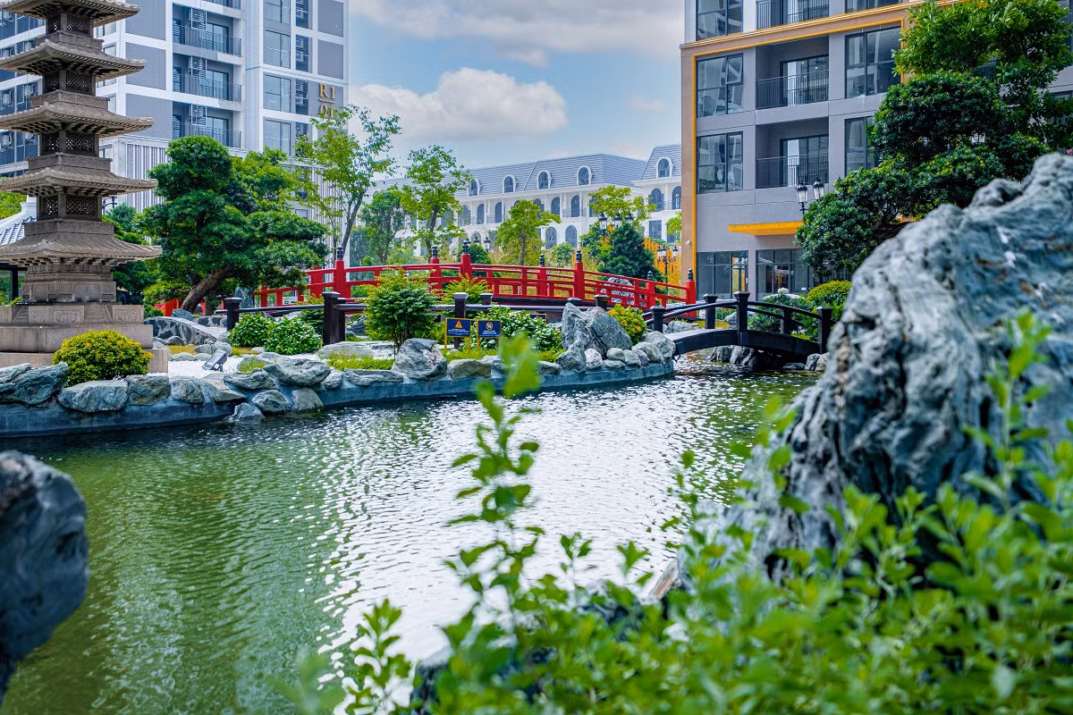 Vườn Nhật nội khu Zenpark “hớp hồn” CEO người Nhật.
