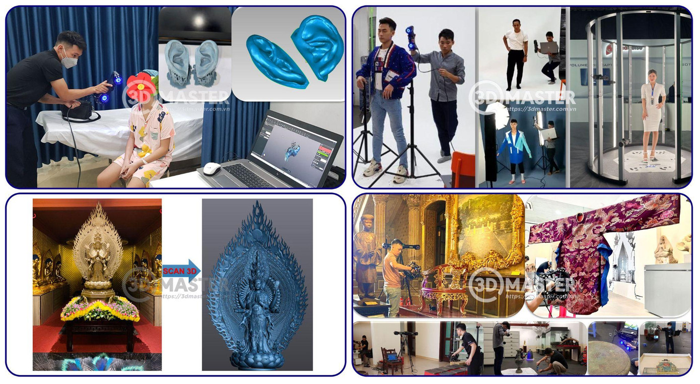 3D Master ứng dụng scan 3D trong số hóa di sản, y tế, lâm nghiệp và du lịch 3D Master ứng dụng scan 3D trong số hóa di sản, y tế, lâm nghiệp và du lịch