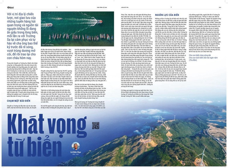 Bài viết của nhà báo Lê Đức Dục trong Đặc san VietNamNet Xuân Giáp Thìn 2024 Hành trình Việt Nam