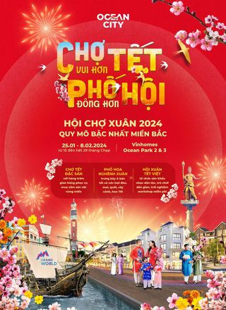 Hội chợ Xuân 2024 là lễ hội mua sắm Tết có quy mô và sự hấp dẫn lớn nhất miền Bắc Hội chợ Xuân 2024 là lễ hội mua sắm Tết có quy mô và sự hấp dẫn lớn nhất miền Bắc
