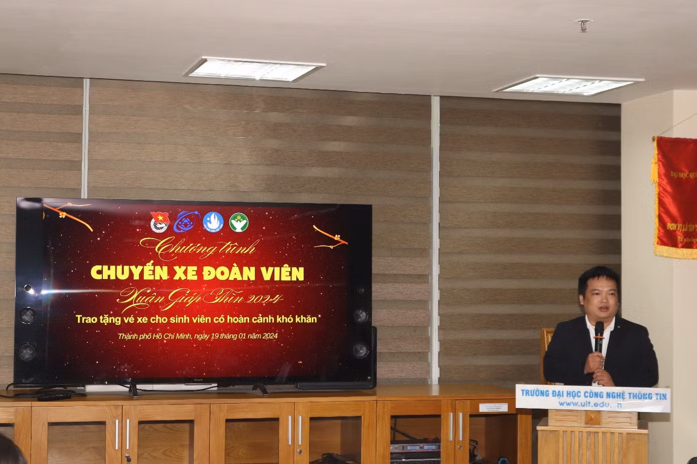 Ông Dương Hoàng Phúc - Giám đốc Tài chính công ty TNHH Bosch Global Software Technologies chia sẻ về ý nghĩa của chương trình.
