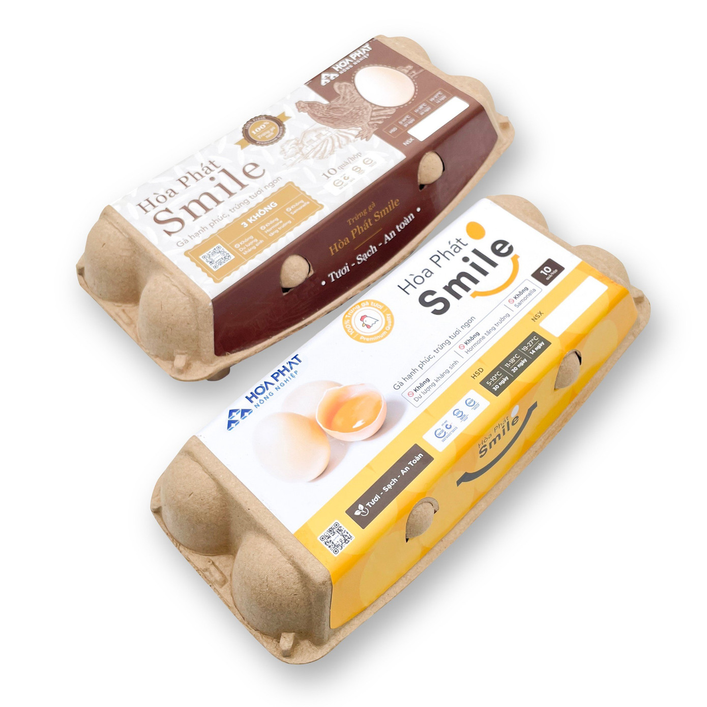 Sản phẩm trứng gà vỏ hồng “Hòa Phát Smile” chính thức được tập đoàn đưa ra thị trường