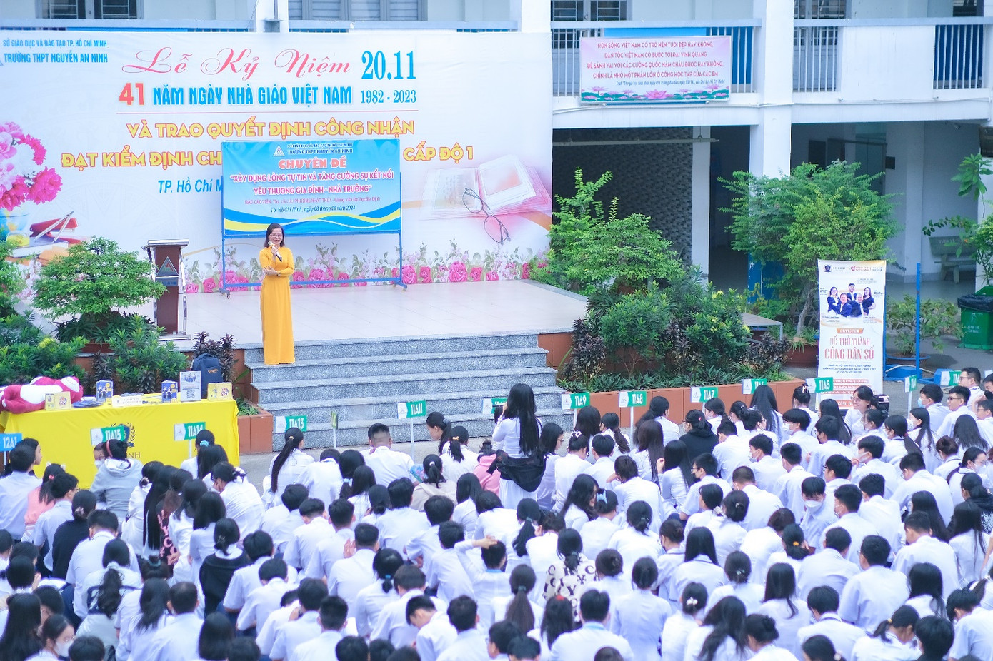 Chương trình “Để trở thành công dân số” tại trường THPT Nguyễn Anh Ninh (TP HCM) Chương trình “Để trở thành công dân số” tại trường THPT Nguyễn Anh Ninh (TP HCM)