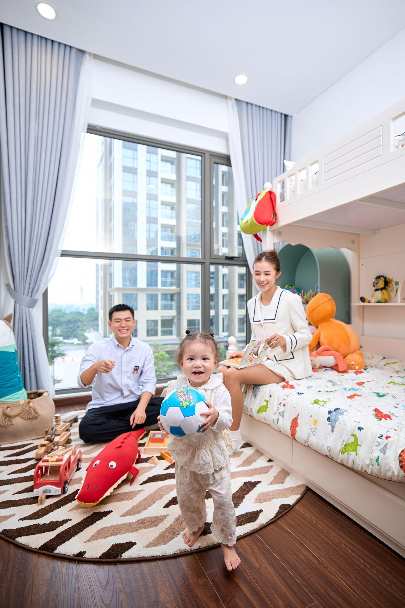 Gia đình Pam Yêu ơi tại căn hộ Masteri Waterfront