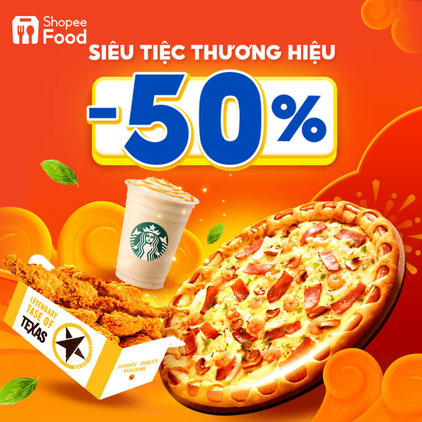 Gà rán Mc Donald’s, Trà sữa Phúc Long, Pizza hay Mỳ ý của The Pizza Company…là một vài lựa chọn “đậm” ưu đãi mà bạn có thể thêm vào menu tiệc tất niên năm nay.