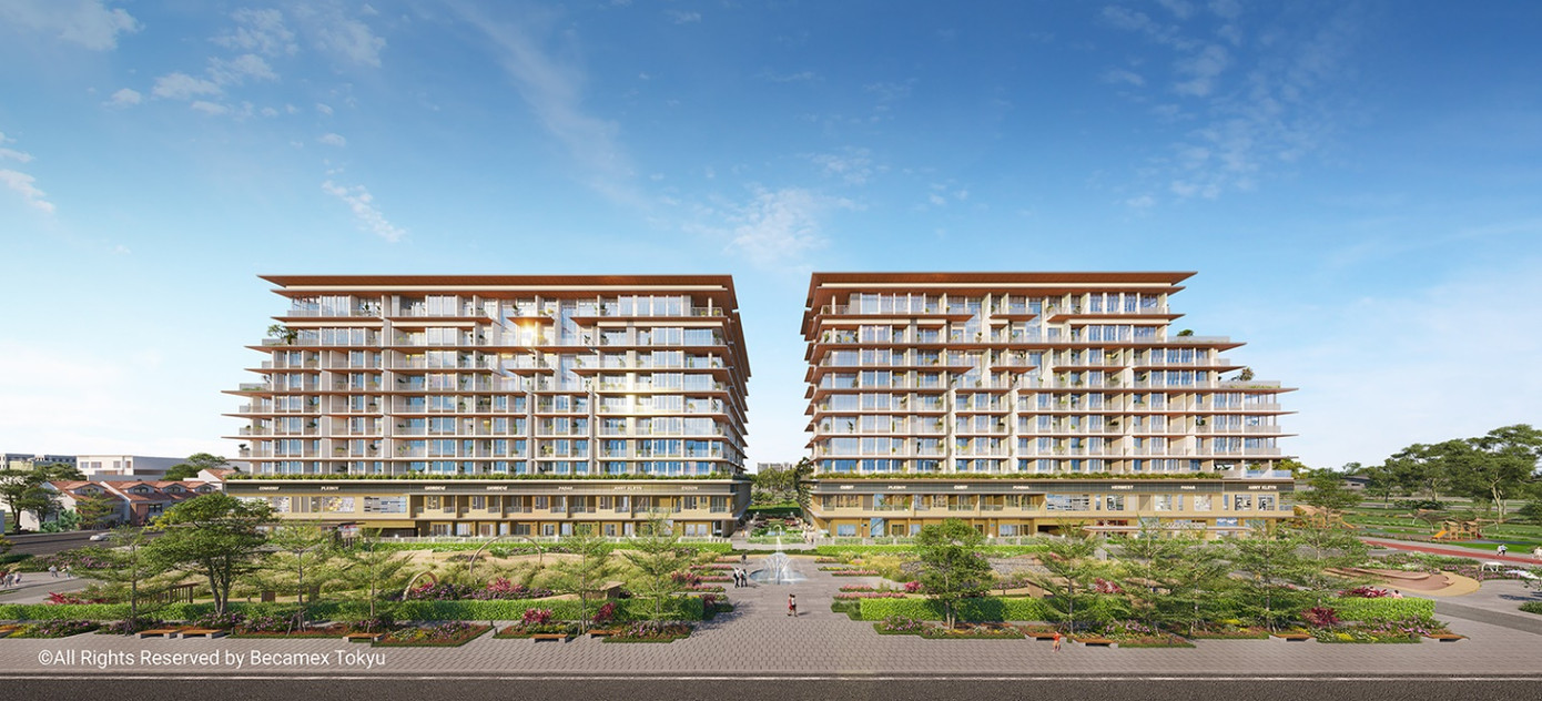 Phối cảnh dự án MIDORI PARK The TEN..