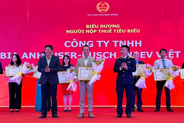AB InBev Việt Nam được biểu dương Người Nộp Thuế Tiêu Biểu 2020-2022 ảnh 1