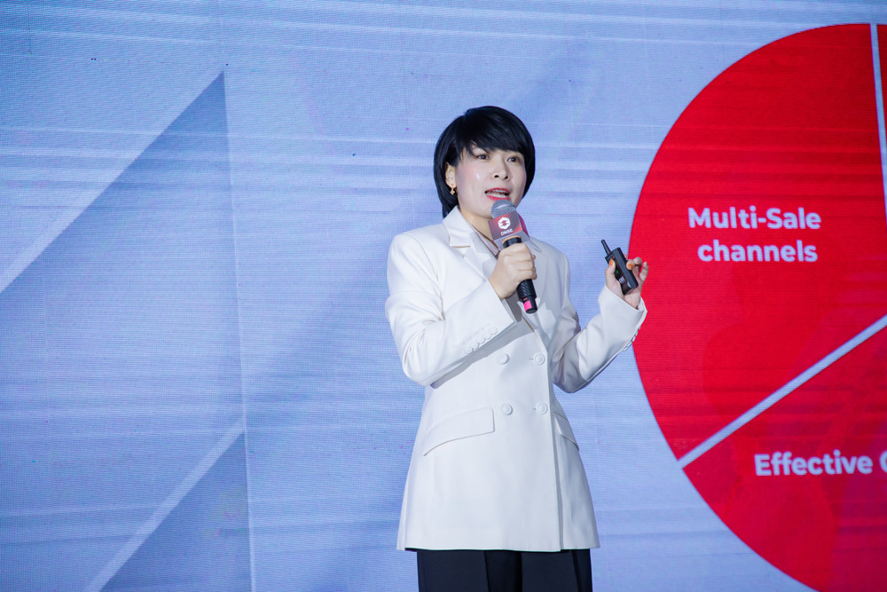 Bà Phạm Thị Thanh Hoa, Tổng Giám đốc DNSE trình bày cơ hội đầu tư vào DNSE Bà Phạm Thị Thanh Hoa, Tổng Giám đốc DNSE trình bày cơ hội đầu tư vào DNSE