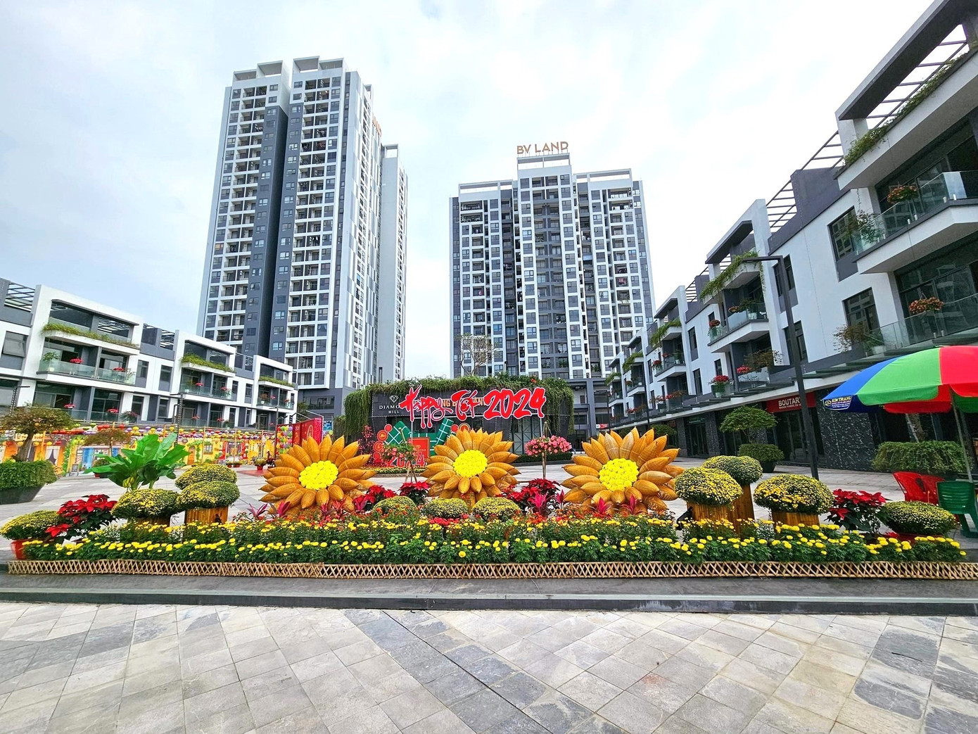 Sắc Xuân tại các khu đô thị BV Group tại Bắc Giang