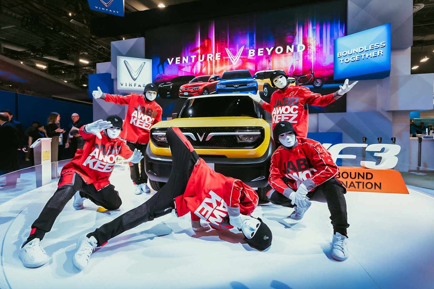 Màn ra mắt trẻ trung, ấn tượng của VF 3 tại CES 2024