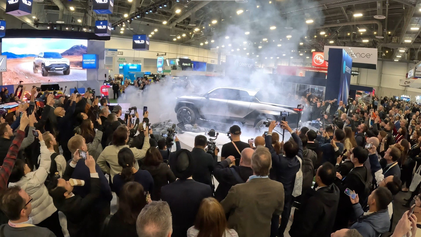 VF Wild thu hút đông đảo giới truyền thông và khách tham quan CES 2024.