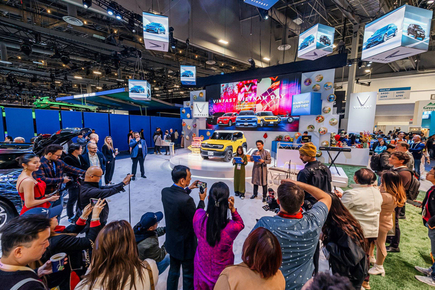 VF 3 là một trong những tâm điểm hút khách tham quan tại CES 2024 VF 3 là một trong những tâm điểm hút khách tham quan tại CES 2024