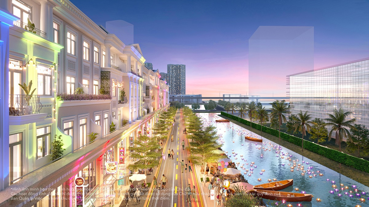 Hiện nay loạt thương hiệu đang trong quá trình chuẩn bị khai trương tại phố thương mại Broadway