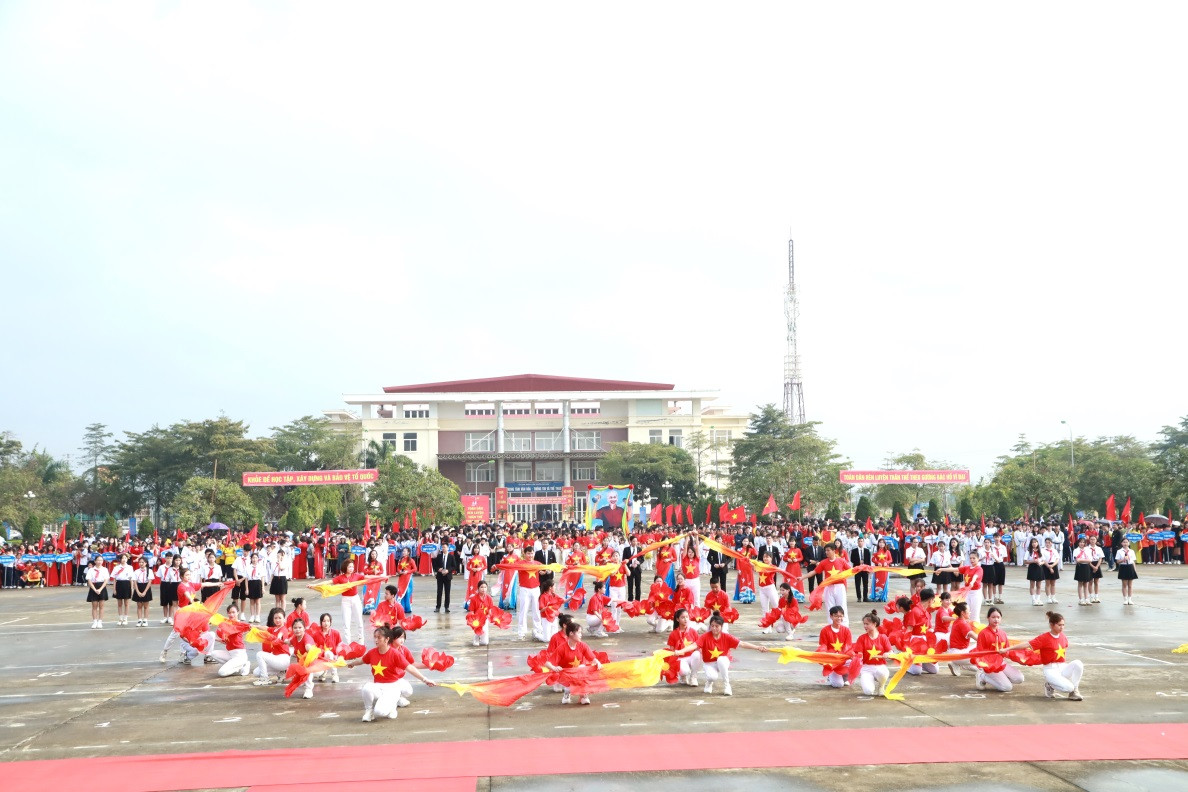 Màn đồng diễn tại Hội khoẻ