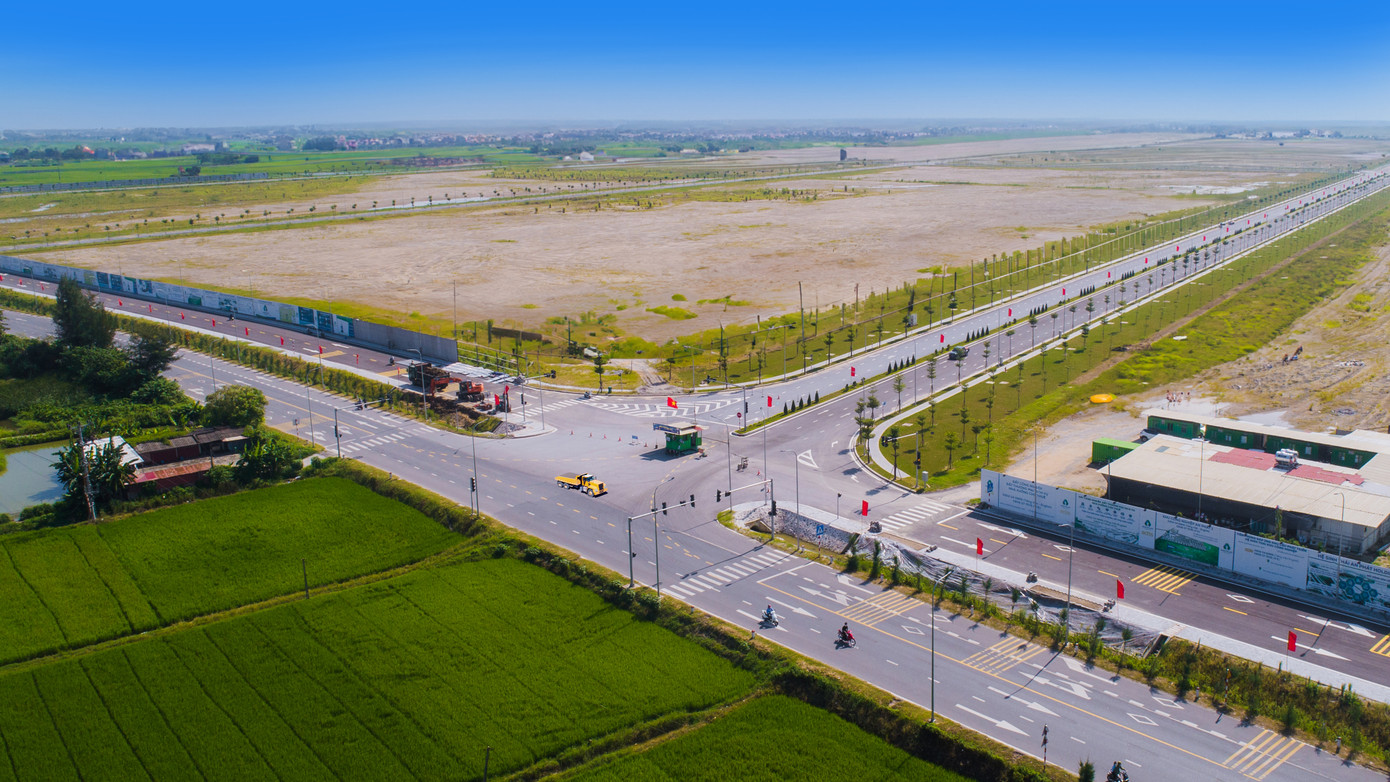 KCN An Phát 1 được định hướng phát triển theo mô hình KCN kỹ thuật cao, thân thiện môi trường hiện đang trong quá trình xây dựng