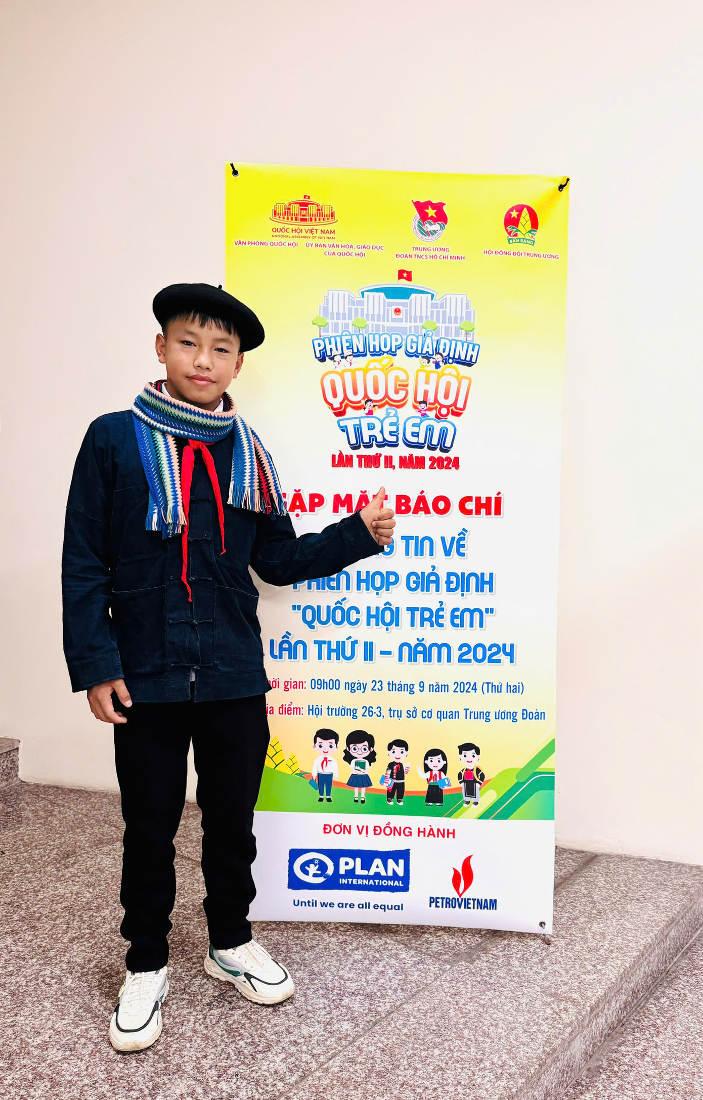 Theo Mí Phềnh hào hứng chờ đón phiên họp giả định Quốc hội trẻ em lần thứ II, năm 2024