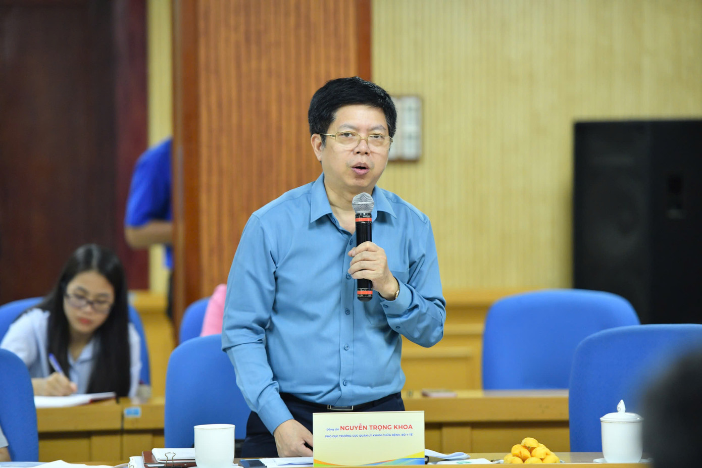 Ông Nguyễn Trọng Khoa - Phó cục trưởng Cục Quản lý Khám, chữa bệnh -Bộ Y tế Ông Nguyễn Trọng Khoa - Phó cục trưởng Cục Quản lý Khám, chữa bệnh -Bộ Y tế