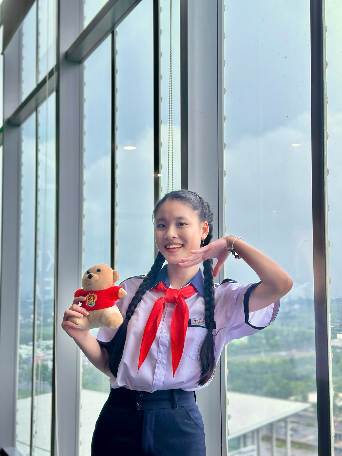 Đại biểu phiên họp giả định "Quốc hội trẻ em" lần thứ II, năm 2024 Nguyễn Ngọc Mai An