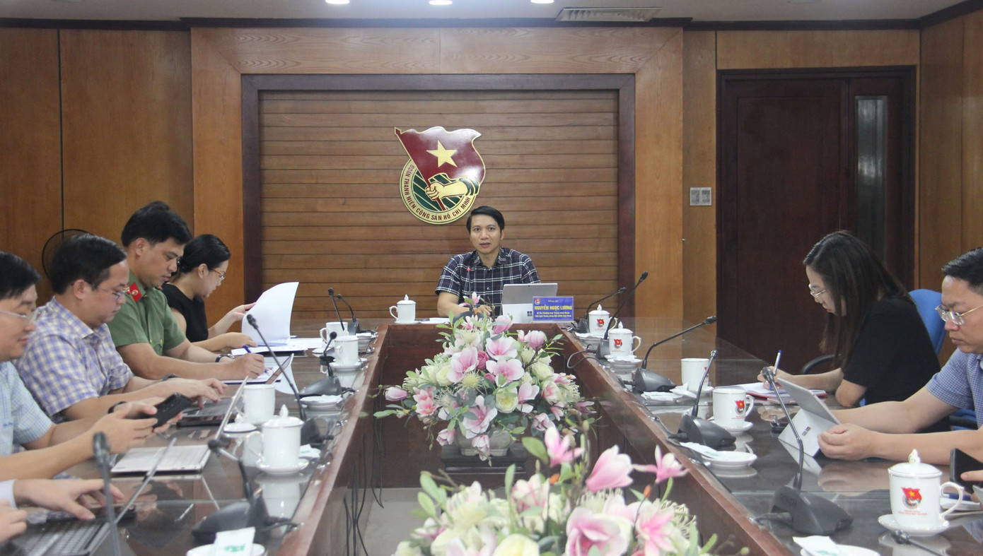 Anh Nguyễn Ngọc Lương – Bí thư thường trực T.Ư Đoàn, Chủ tịch T.Ư Hội LHTN Việt Nam chủ trì buổi làm việc Anh Nguyễn Ngọc Lương – Bí thư thường trực T.Ư Đoàn, Chủ tịch T.Ư Hội LHTN Việt Nam chủ trì buổi làm việc