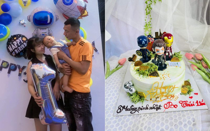 Con trai Hà có cùng sinh nhật với bố mẹ.