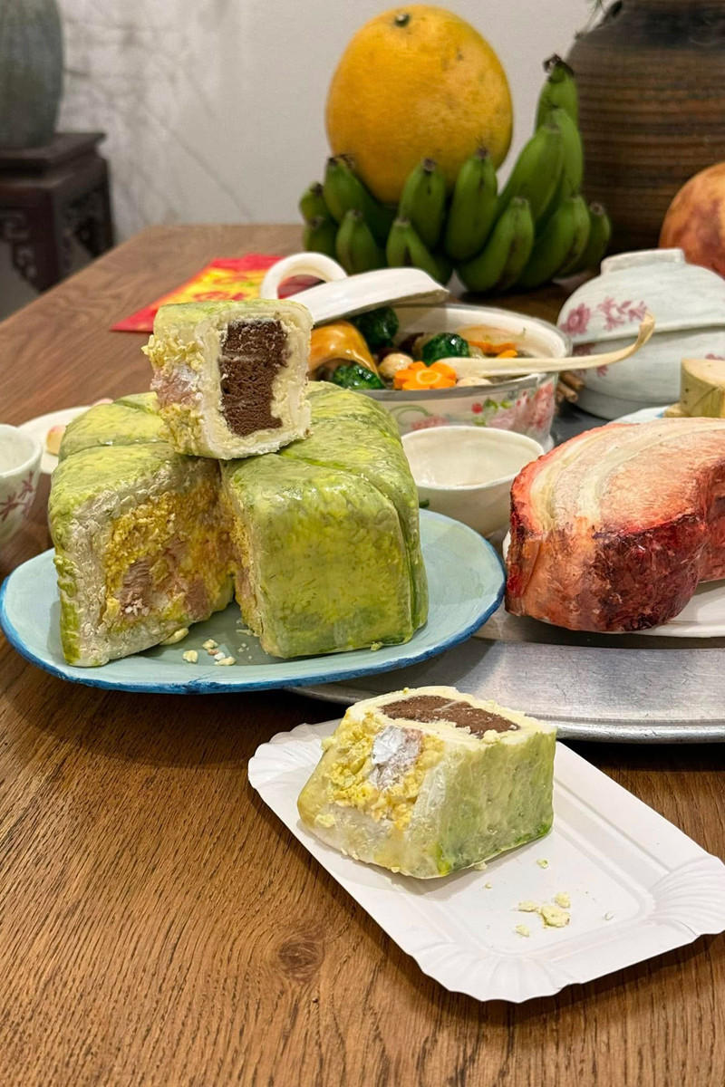 Từng chi tiết thể hiện sự khéo léo của người làm.