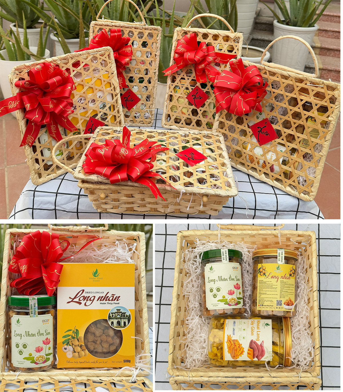 Set quà Tết được chị Thúy cung cấp ra thị trường. Ảnh: NVCC Set quà Tết được chị Thúy cung cấp ra thị trường. Ảnh: NVCC